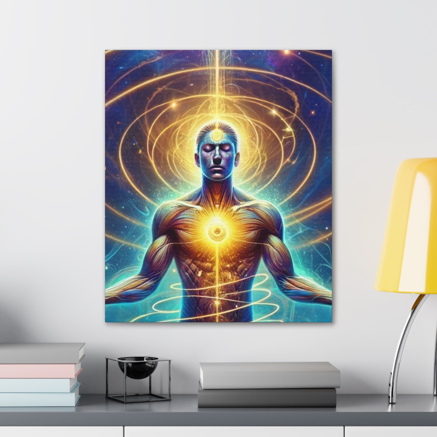 Quantum Entanglement Art Canvas Ed. 28