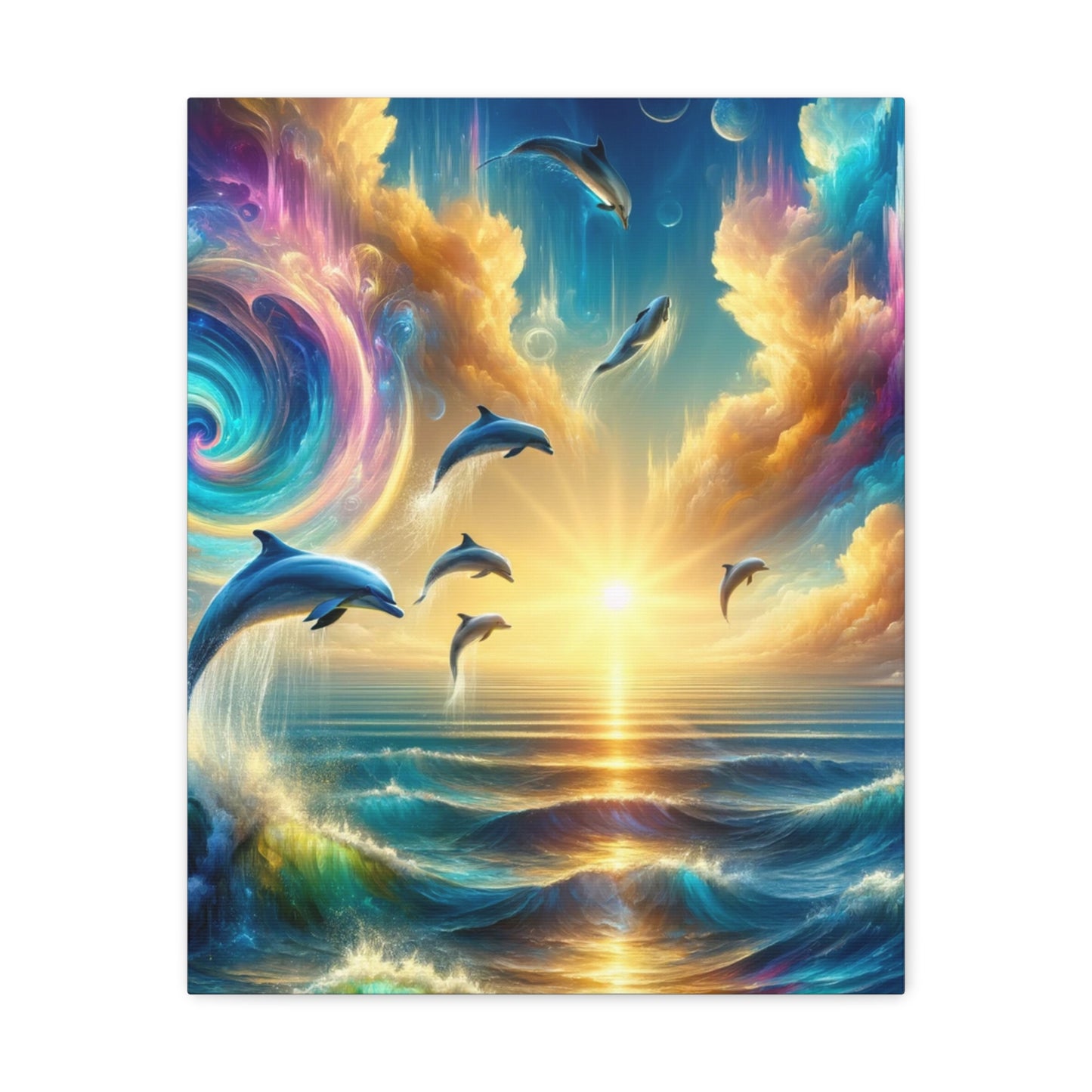 Serene Ocean Art Canvas Ed. 7