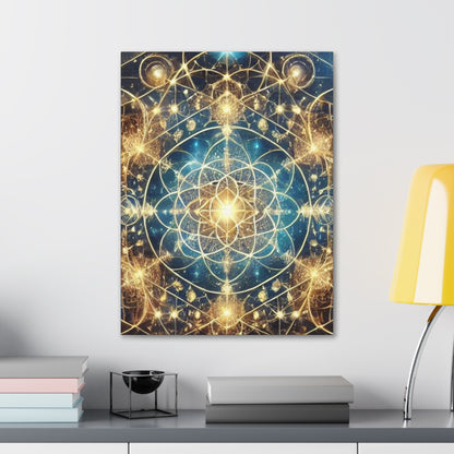 Sacred Geometry Art Canvas Ed. 70