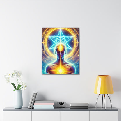 Divine Intelligence Art Canvas Ed. 16