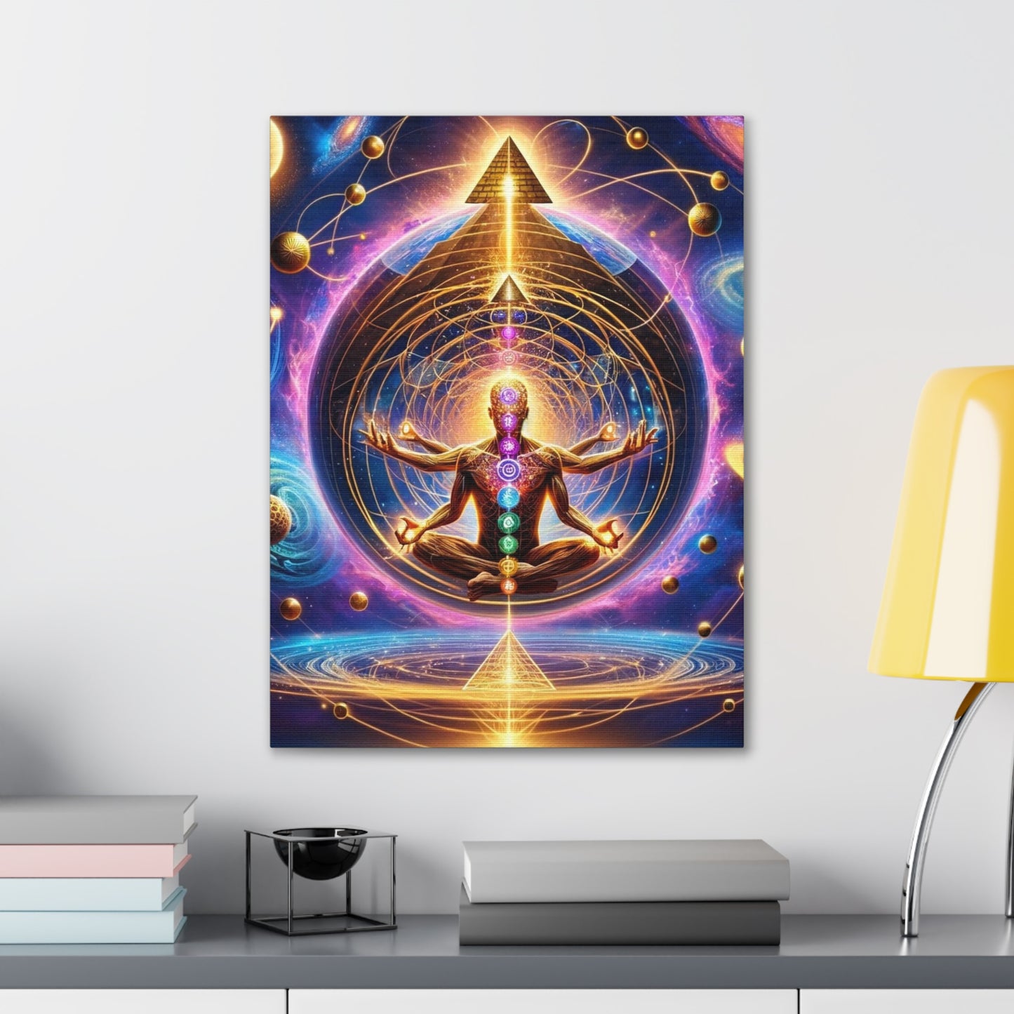 Quantum Entanglement Art Canvas Ed. 33