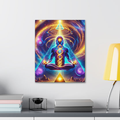 Quantum Entanglement Art Canvas Ed. 10