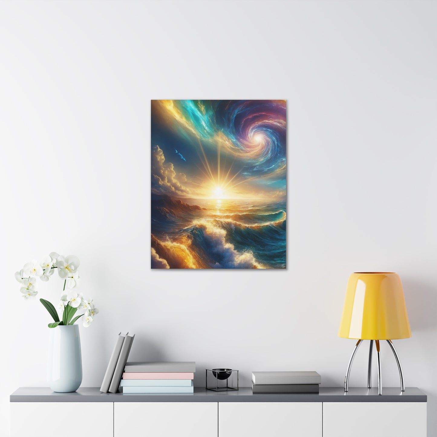 Serene Ocean Art Canvas Ed. 1