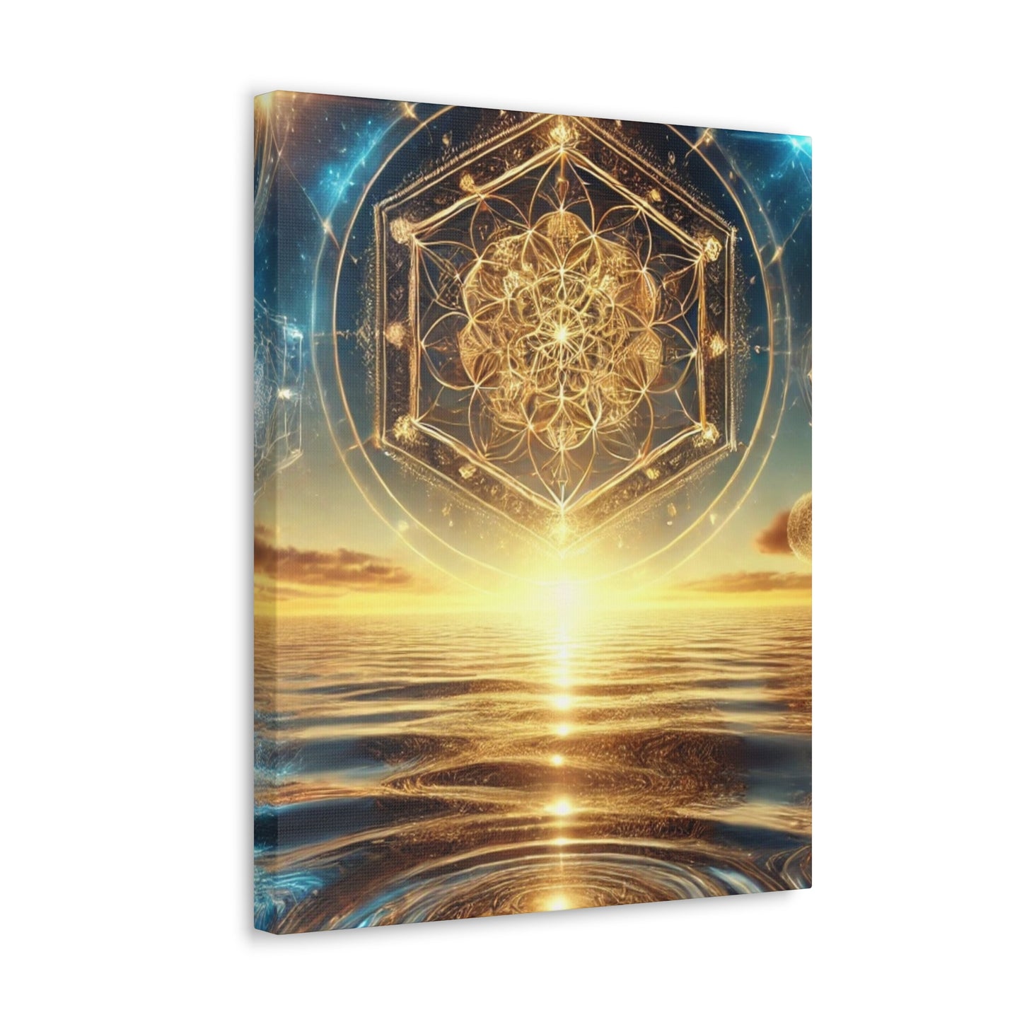 Sacred Geometry Art Canvas Ed. 96