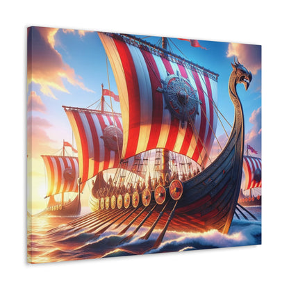 Voyage & Conquest Art Canvas Ed. 13