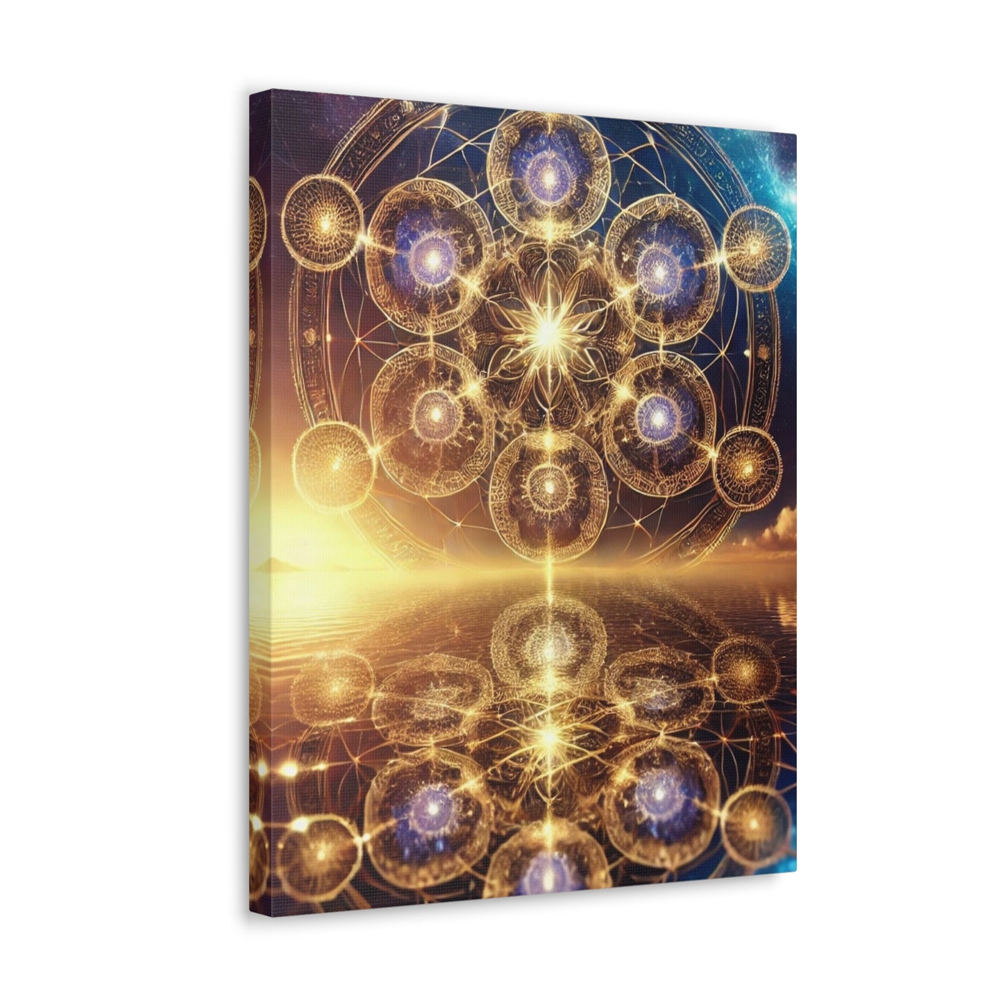 Sacred Geometry Art Canvas Ed. 95