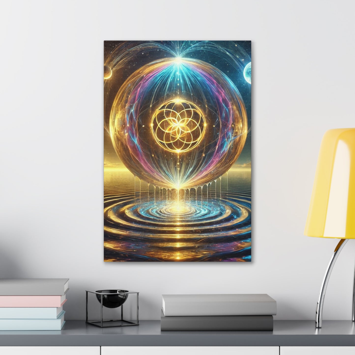 Sacred Geometry Art Canvas Ed. 27