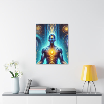 Quantum Entanglement Art Canvas Ed. 27