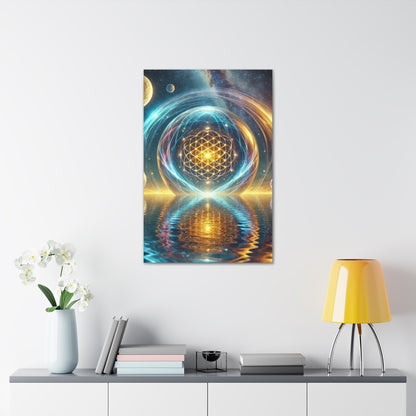 Sacred Geometry Art Canvas Ed. 14