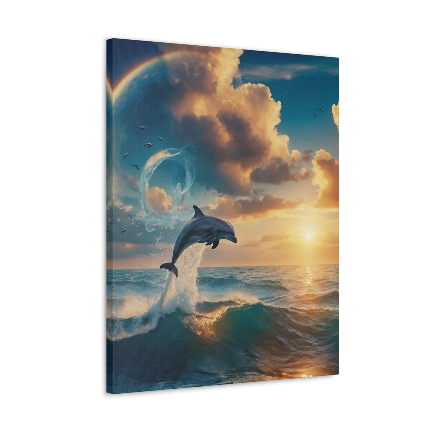 Serene Ocean Art Canvas Ed. 2