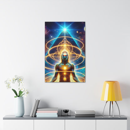 Quantum Entanglement Art Canvas Ed. 14