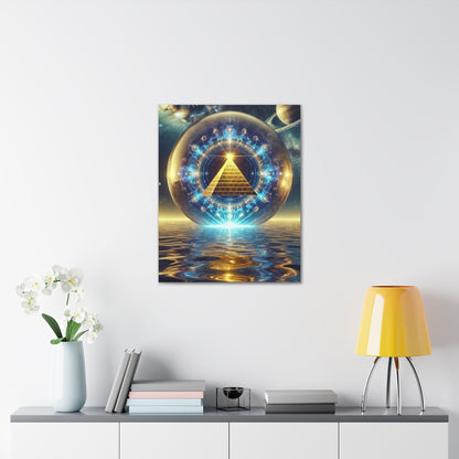 Sacred Geometry Art Canvas Ed. 41