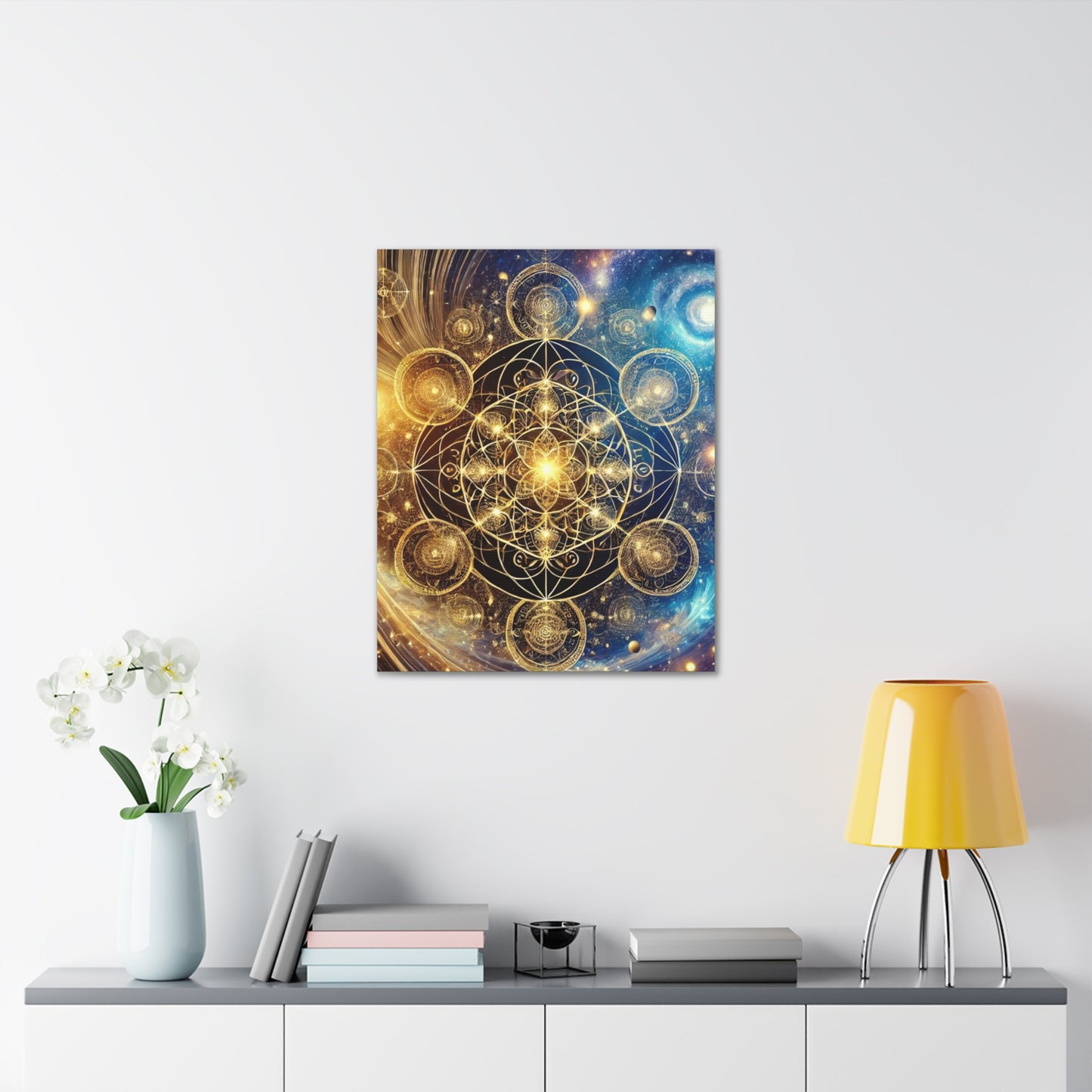 Sacred Geometry Art Canvas Ed. 67