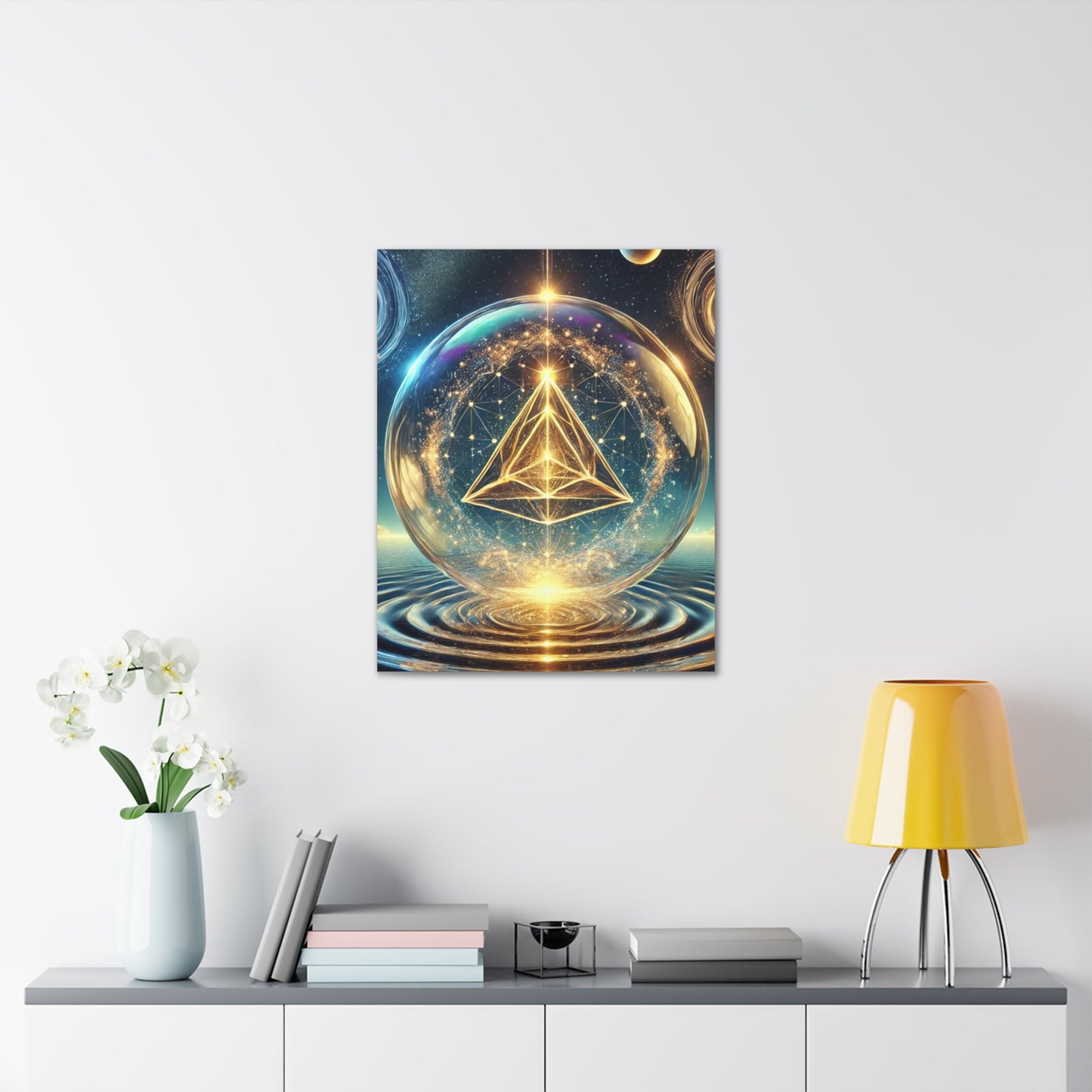 Sacred Geometry Art Canvas Ed. 34