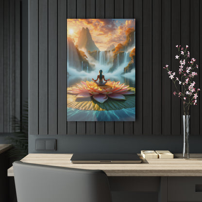 Blissful Lotus Acrylic Print Ed. 8