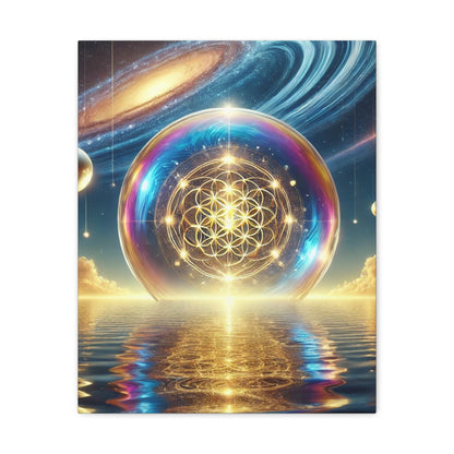 Sacred Geometry Art Canvas Ed. 22