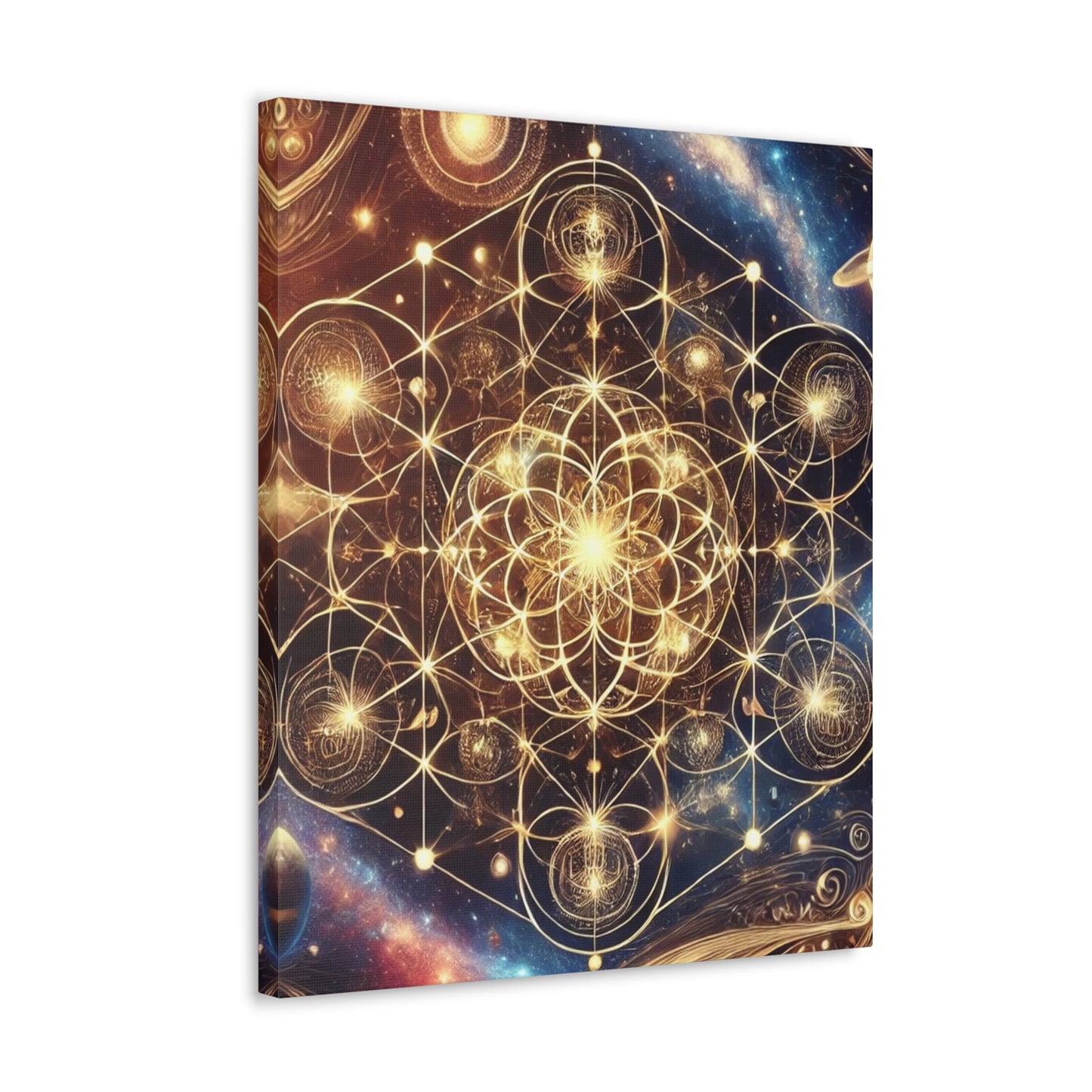 Sacred Geometry Art Canvas Ed. 78