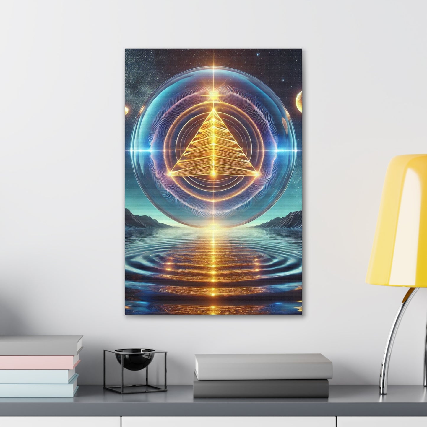 Sacred Geometry Art Canvas Ed. 40