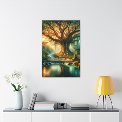 Trees of Light Art Canvas Ed. 19