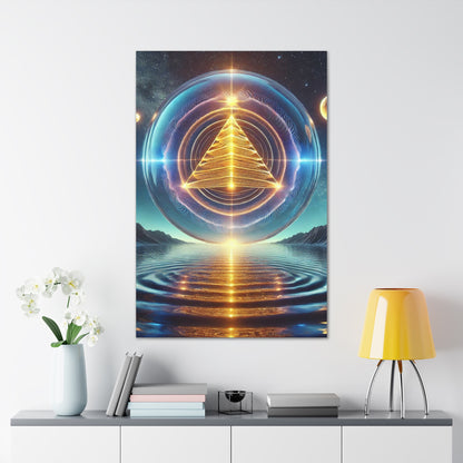 Sacred Geometry Art Canvas Ed. 40