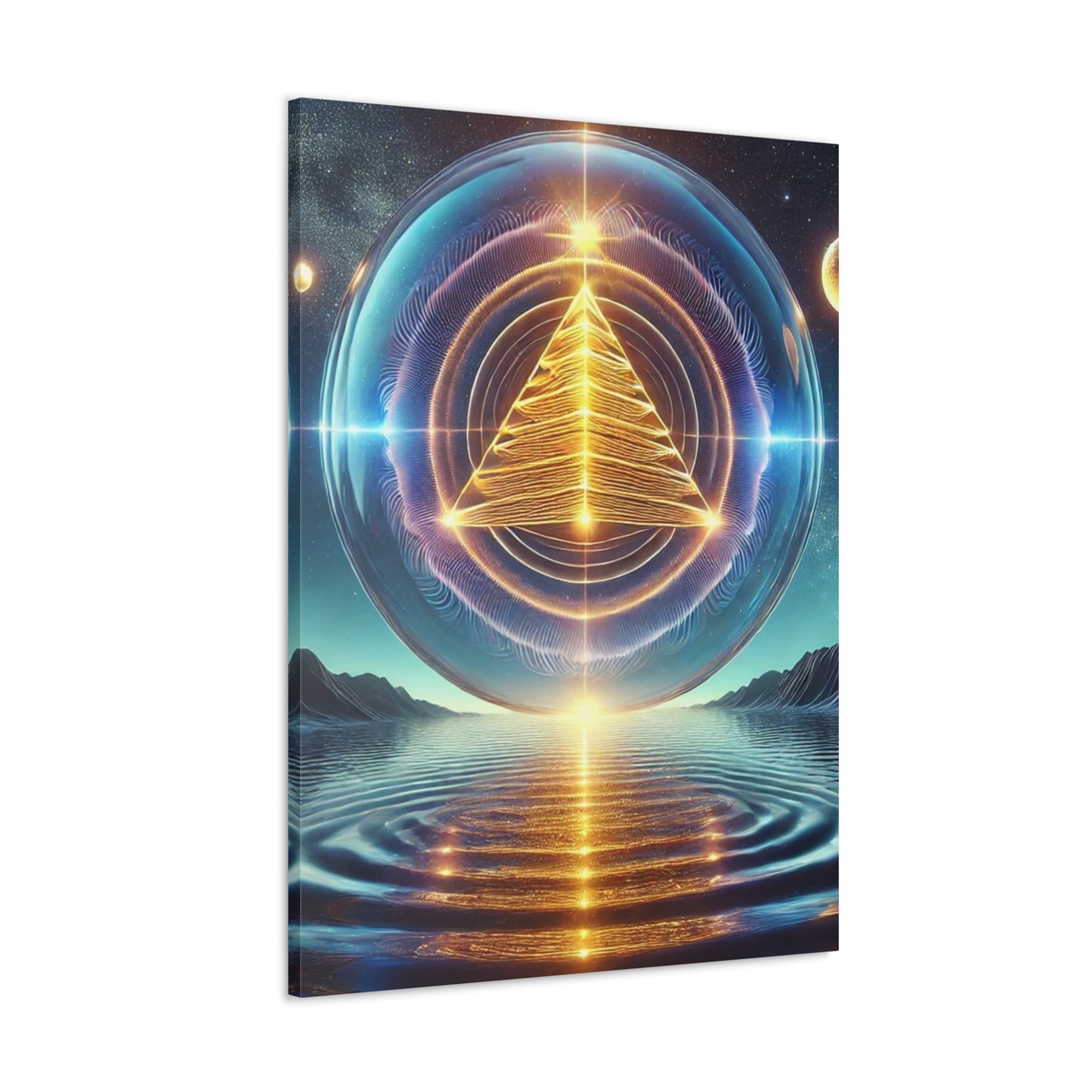 Sacred Geometry Art Canvas Ed. 40