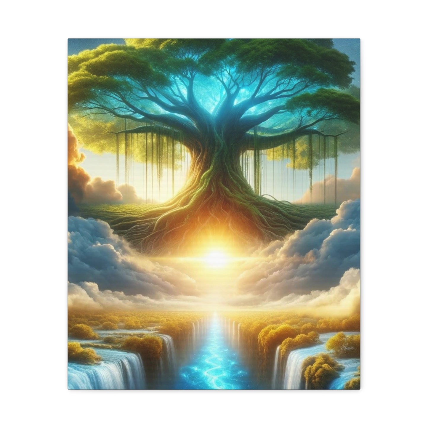 Trees of Light Art Canvas Ed. 5