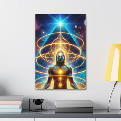 Quantum Entanglement Art Canvas Ed. 14