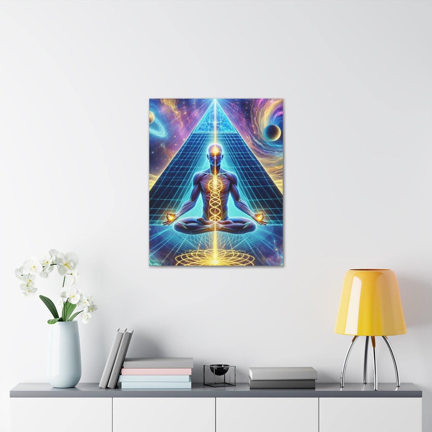 Quantum Entanglement Art Canvas Ed. 22