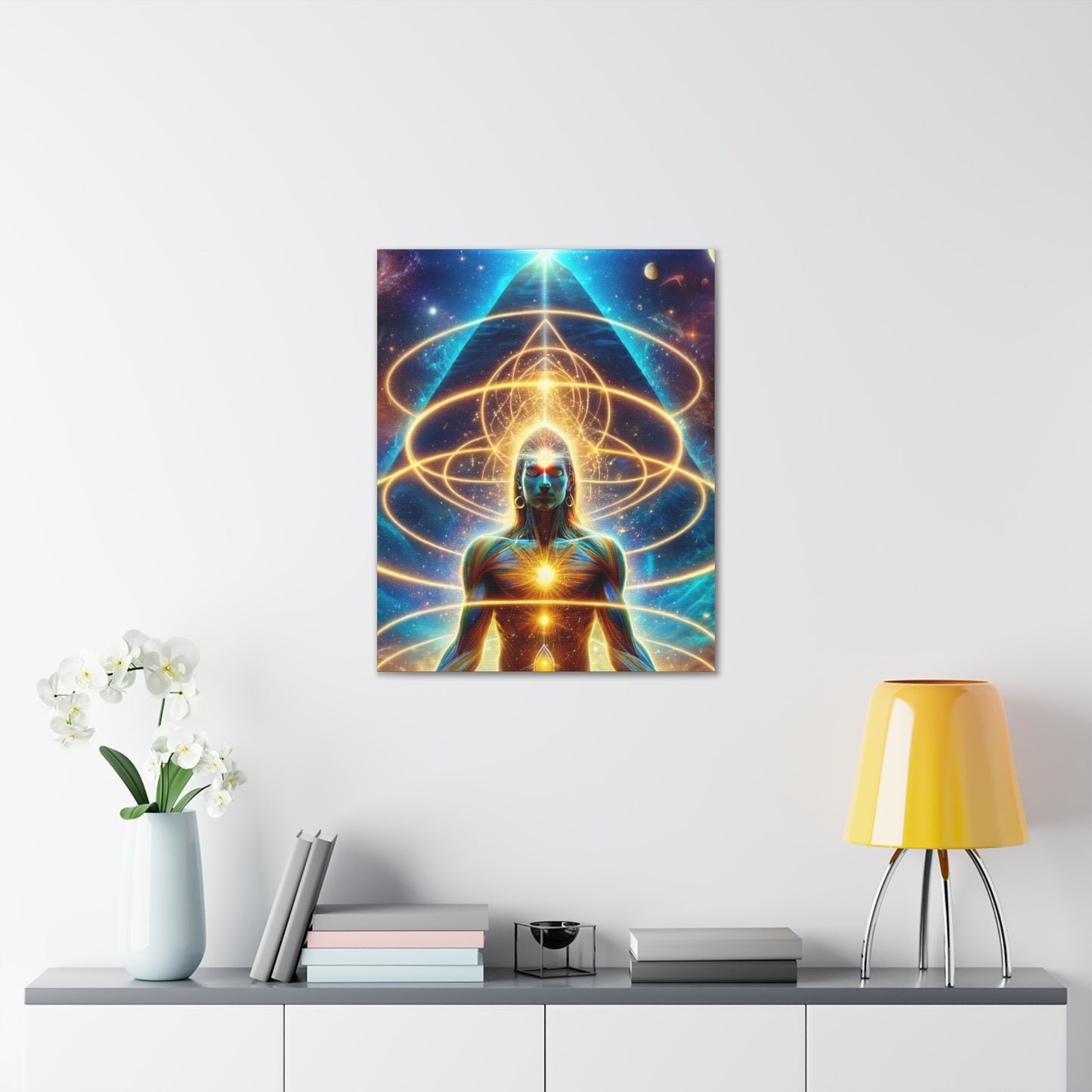 Quantum Entanglement Art Canvas Ed. 14