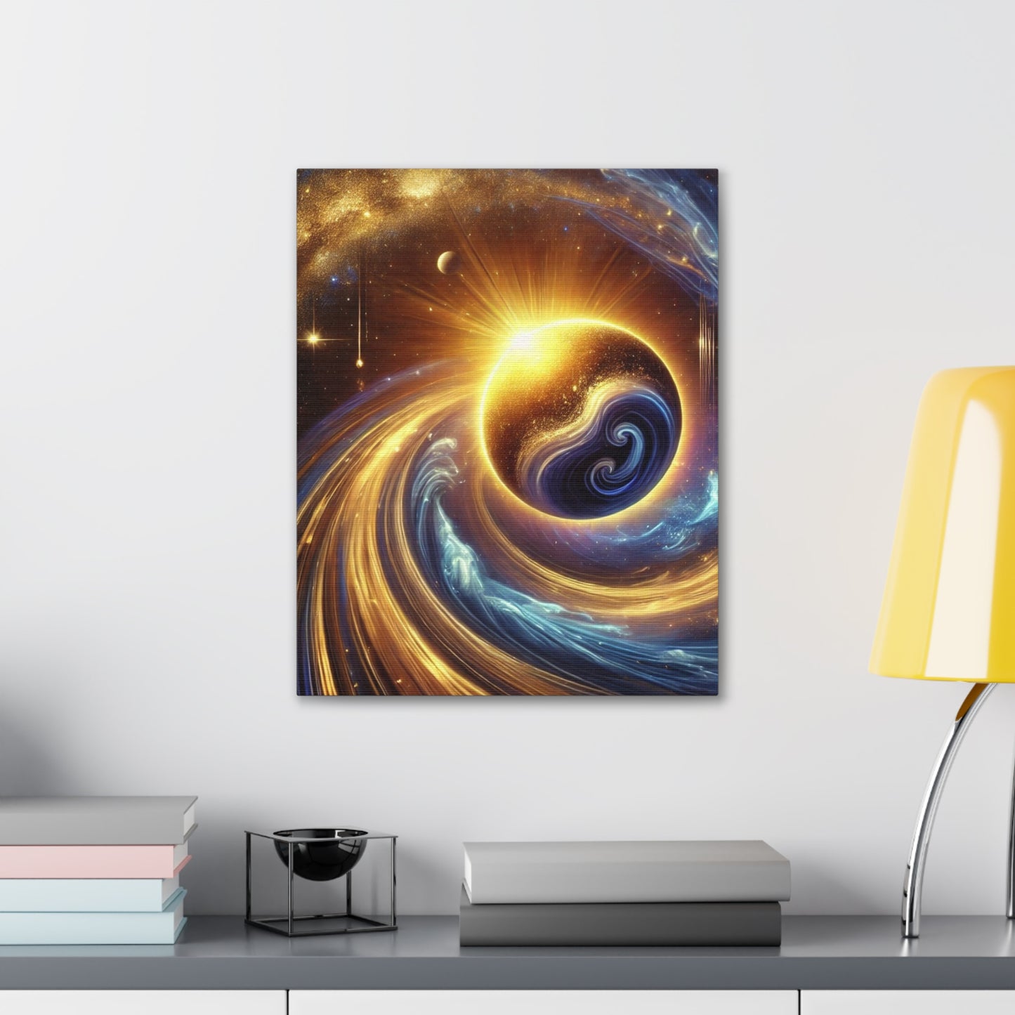 Energetic Orbs Art Canvas Ed. 17