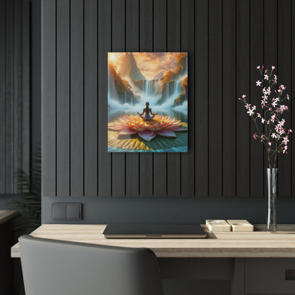 Blissful Lotus Acrylic Print Ed. 8