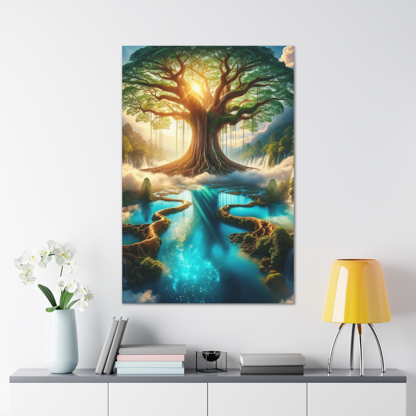 Trees of Light Art Canvas Ed. 11