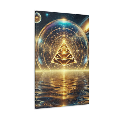 Sacred Geometry Art Canvas Ed. 42