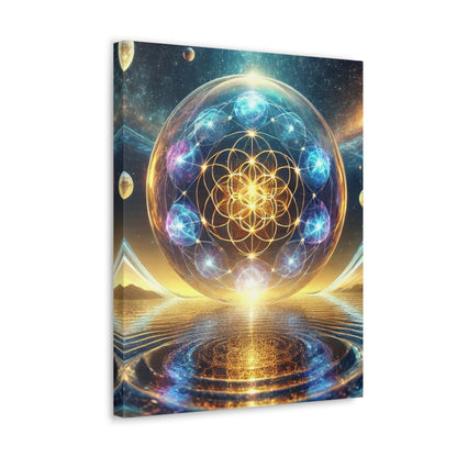 Sacred Geometry Art Canvas Ed. 12