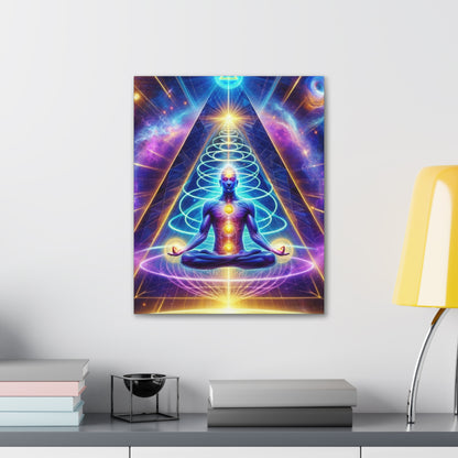 Quantum Entanglement Art Canvas Ed. 7