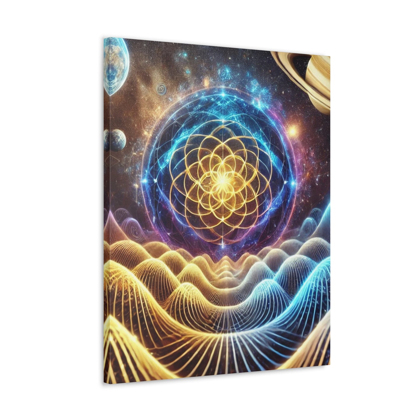 Sacred Geometry Art Canvas Ed. 8