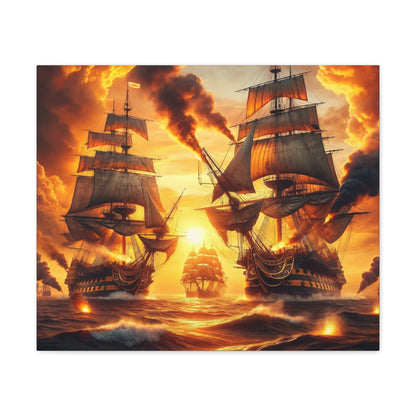 Voyage & Conquest Art Canvas Ed. 2