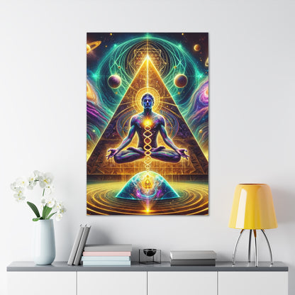 Quantum Entanglement Art Canvas Ed. 11