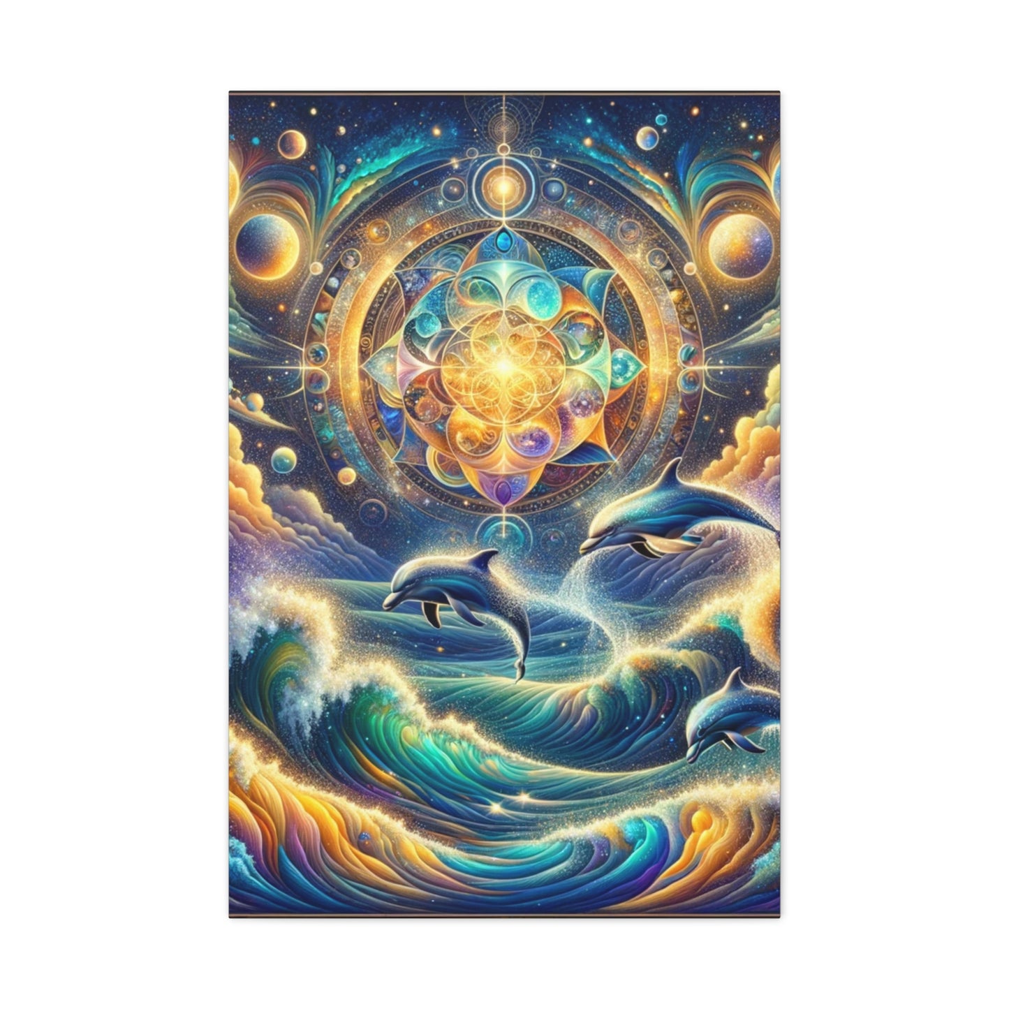 Serene Ocean Art Canvas Ed. 10