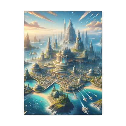 Dreams of Atlantis Art Canvas Ed. 5