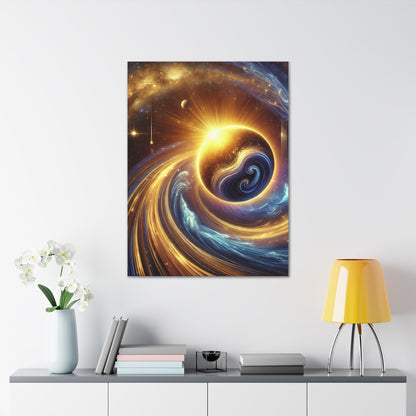 Energetic Orbs Art Canvas Ed. 17