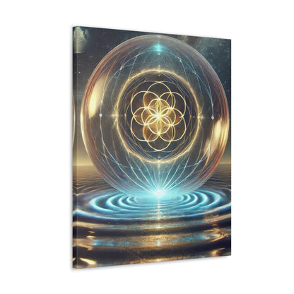 Sacred Geometry Art Canvas Ed. 10