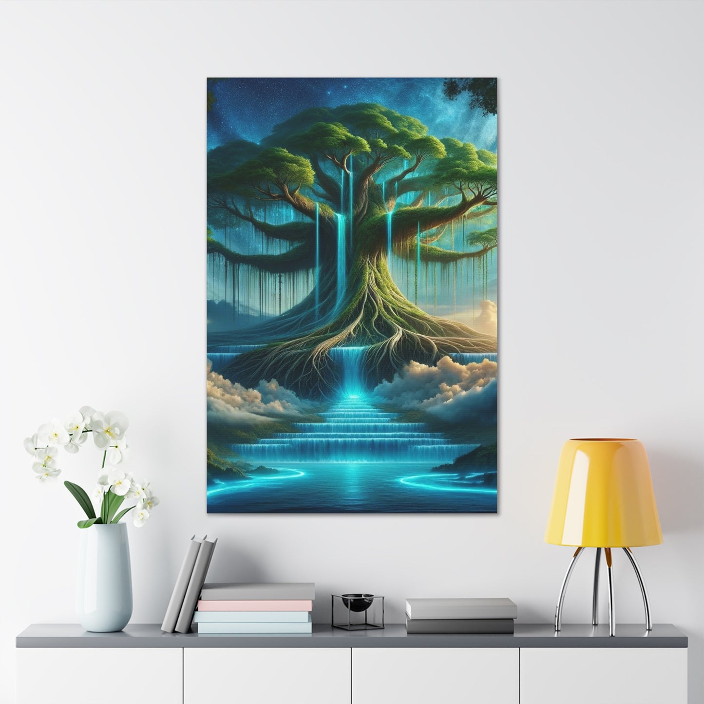 Trees of Light Art Canvas Ed. 6