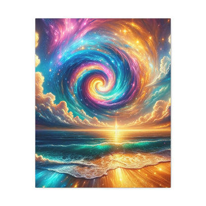 Serene Ocean Art Canvas Ed. 5