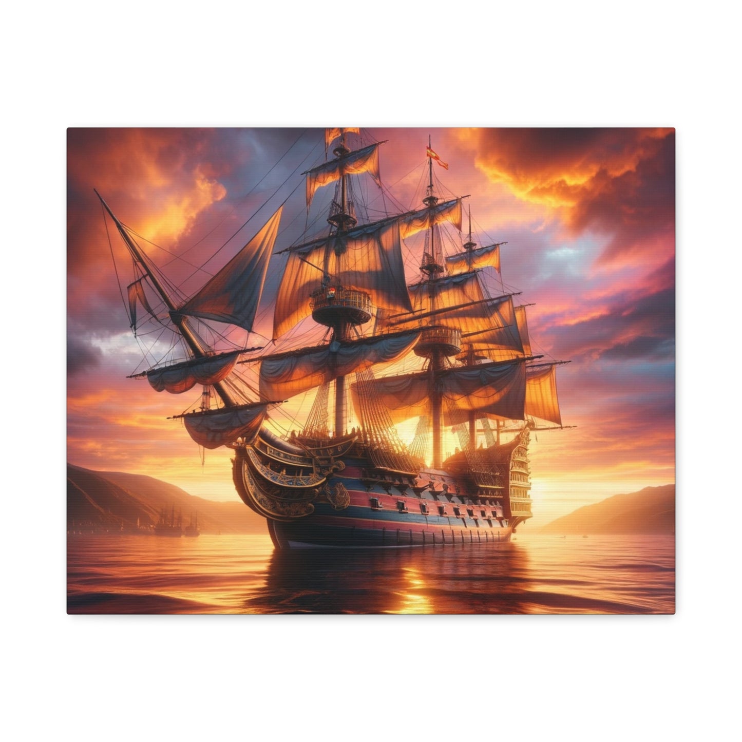 Voyage & Conquest Art Canvas Ed. 18