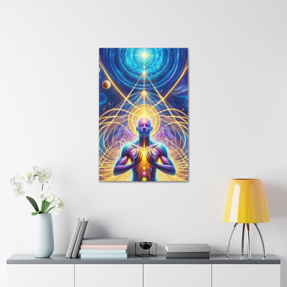 Quantum Entanglement Art Canvas Ed. 26