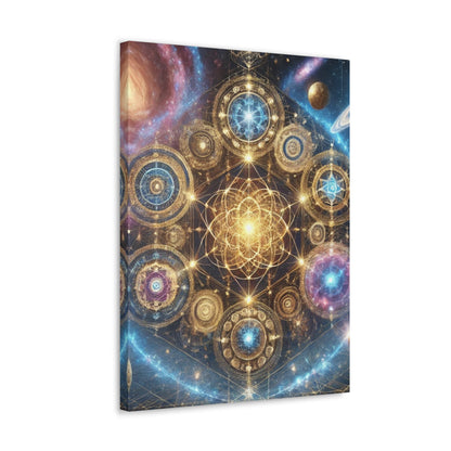 Sacred Geometry Art Canvas Ed. 69