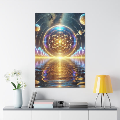 Sacred Geometry Art Canvas Ed. 11