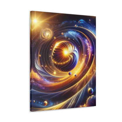 Energetic Orbs Art Canvas Ed. 5