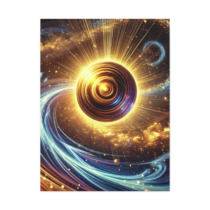 Energetic Orbs Art Canvas Ed. 4